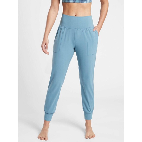 Athleta Pants - Athleta Salutation Jogger in Powervita Riviera Blue Pants Women's Size XS